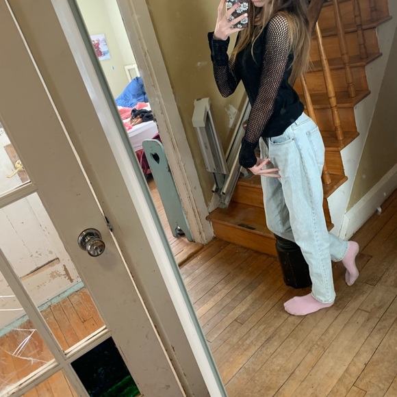 Women’s size small black knit shirt by Bianca Nyguard - Picture 4 of 9